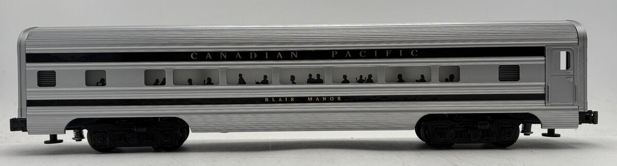 Williams O Gauge Canadian Pacific 'Blair Manor' Lighted Aluminum Passenger Car EX/Box