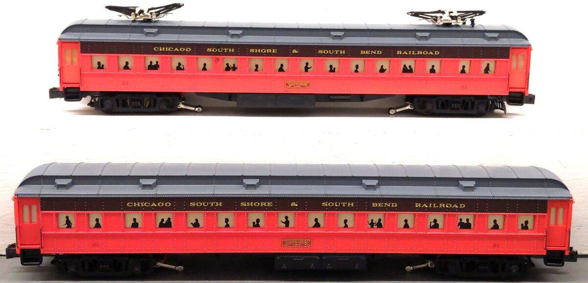 K-Line K2700-012 O CSS&B 18" Heavyweight Interurban Cars (Set of 2) EX/Box
