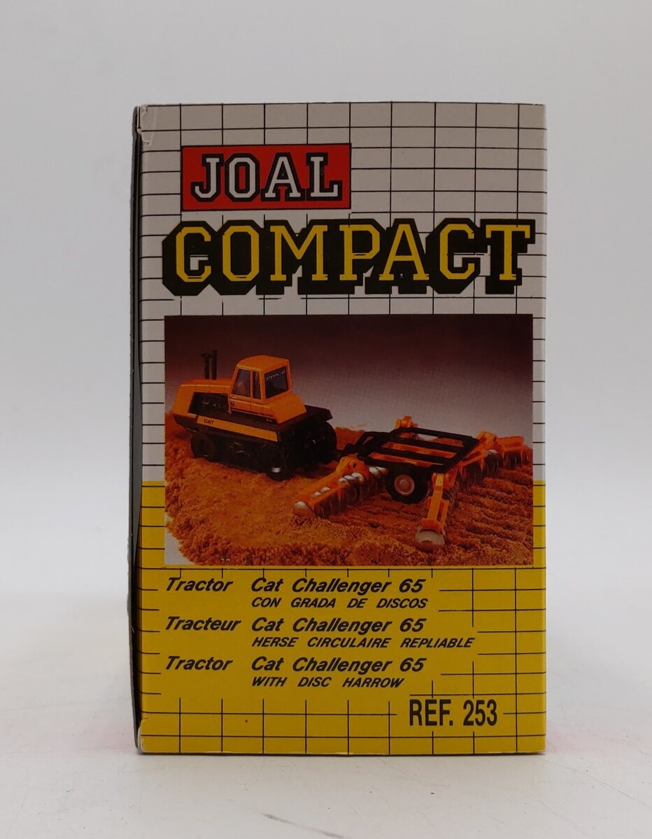 Joal 253 1:50 Scale CAT Challenger 65 Tractor w/Disc Harrow NIB