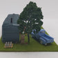 Menards 275-9491 O Scale Cripple Creek Rail Maintenance Office  w/LED Lights LN