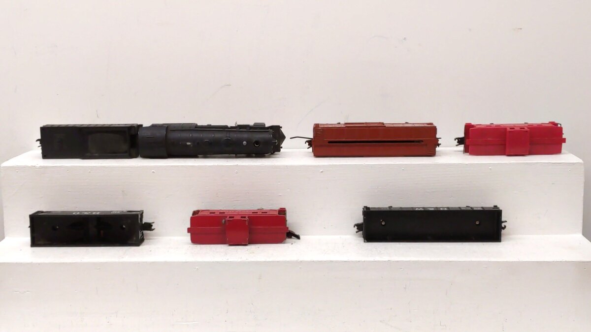 American Flyer 5615T Vintage S New Black Diamond Freight, 303,801,970,804,806 VG