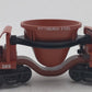 MTH 30-79594 O Pittsburg Steel Slag Car in Tuscan #389 LN