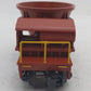 MTH 30-79594 O Pittsburg Steel Slag Car in Tuscan #389 LN