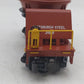 MTH 30-79594 O Pittsburg Steel Slag Car in Tuscan #389 LN