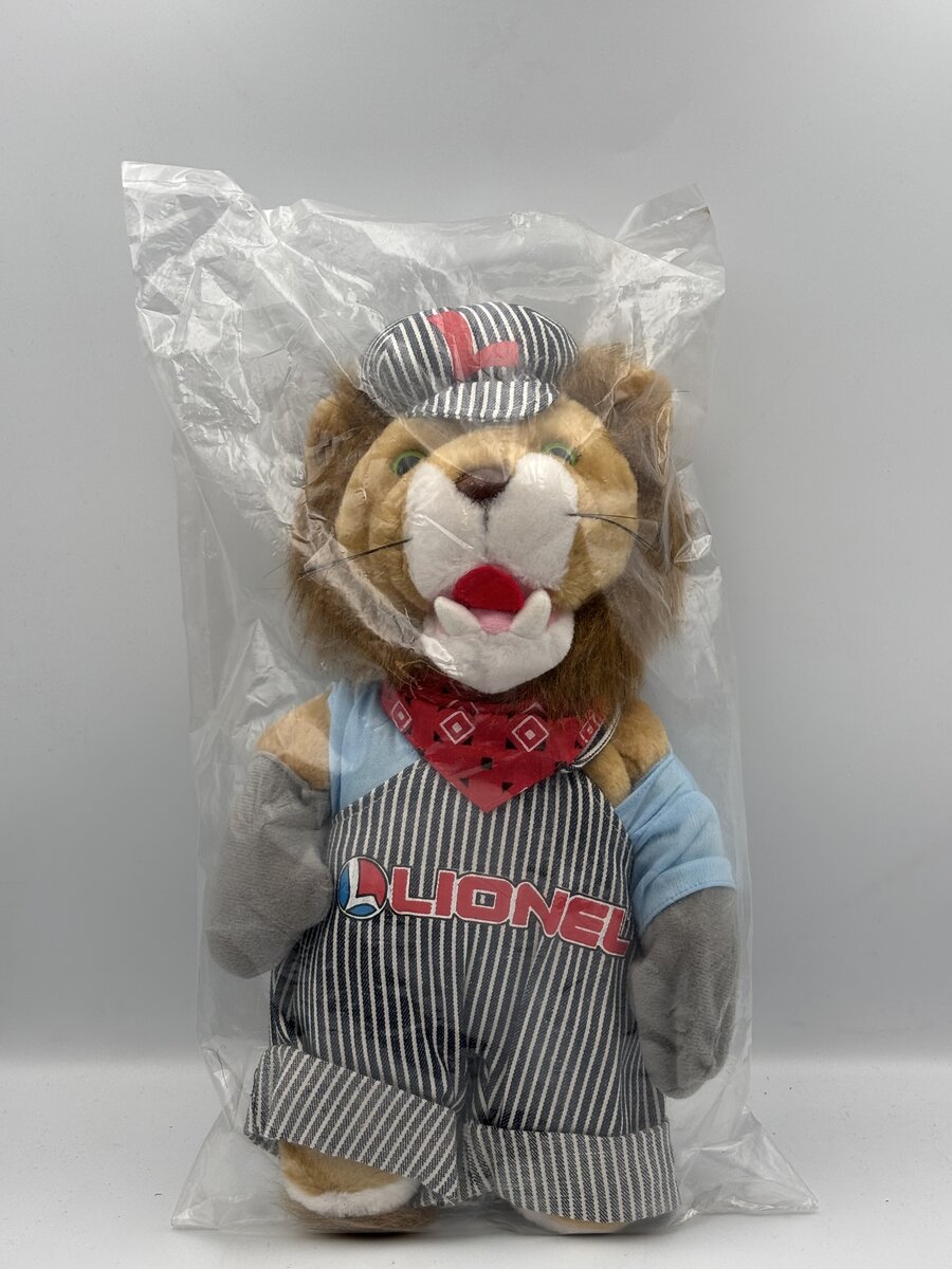 Lionel 1991 Lenny The Lion Plush NEW