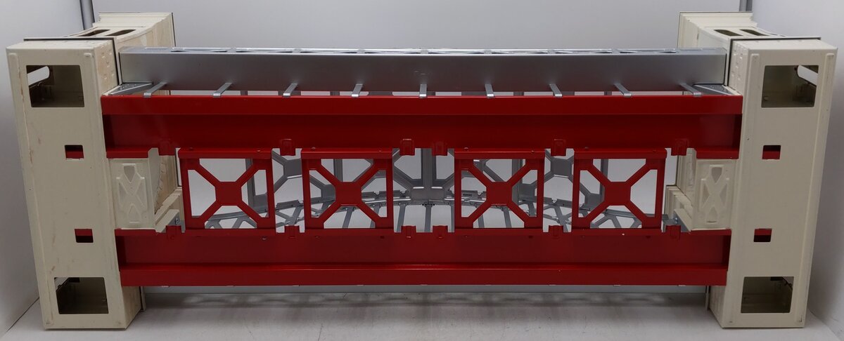 MTH 10-1016 Standard Gauge Silver and Red Hellgate Bridge EX