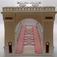 MTH 10-1016 Standard Gauge Silver and Red Hellgate Bridge EX