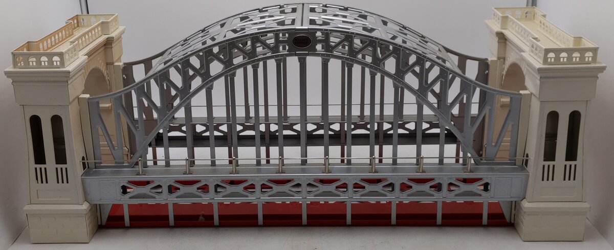 MTH 10-1016 Standard Gauge Silver and Red Hellgate Bridge EX