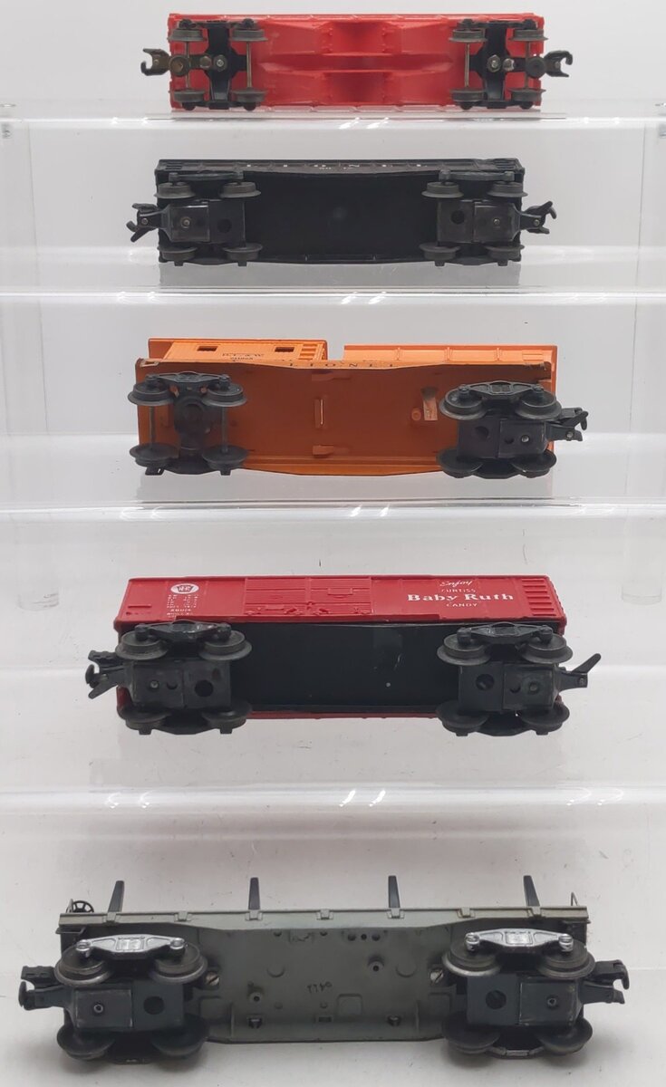 Lionel Vintage O Gauge Freight Cars #25000,6012,6411,X6014,611925 [5] VG