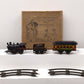 American Flyer Vintage O Gauge Postwar Wind-Up Steam Locomotive Set VG/Box