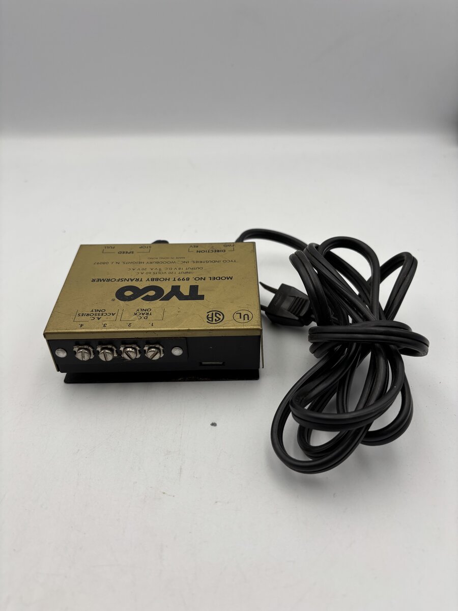 Tyco 899T HO Scale Hobby Transformer EX