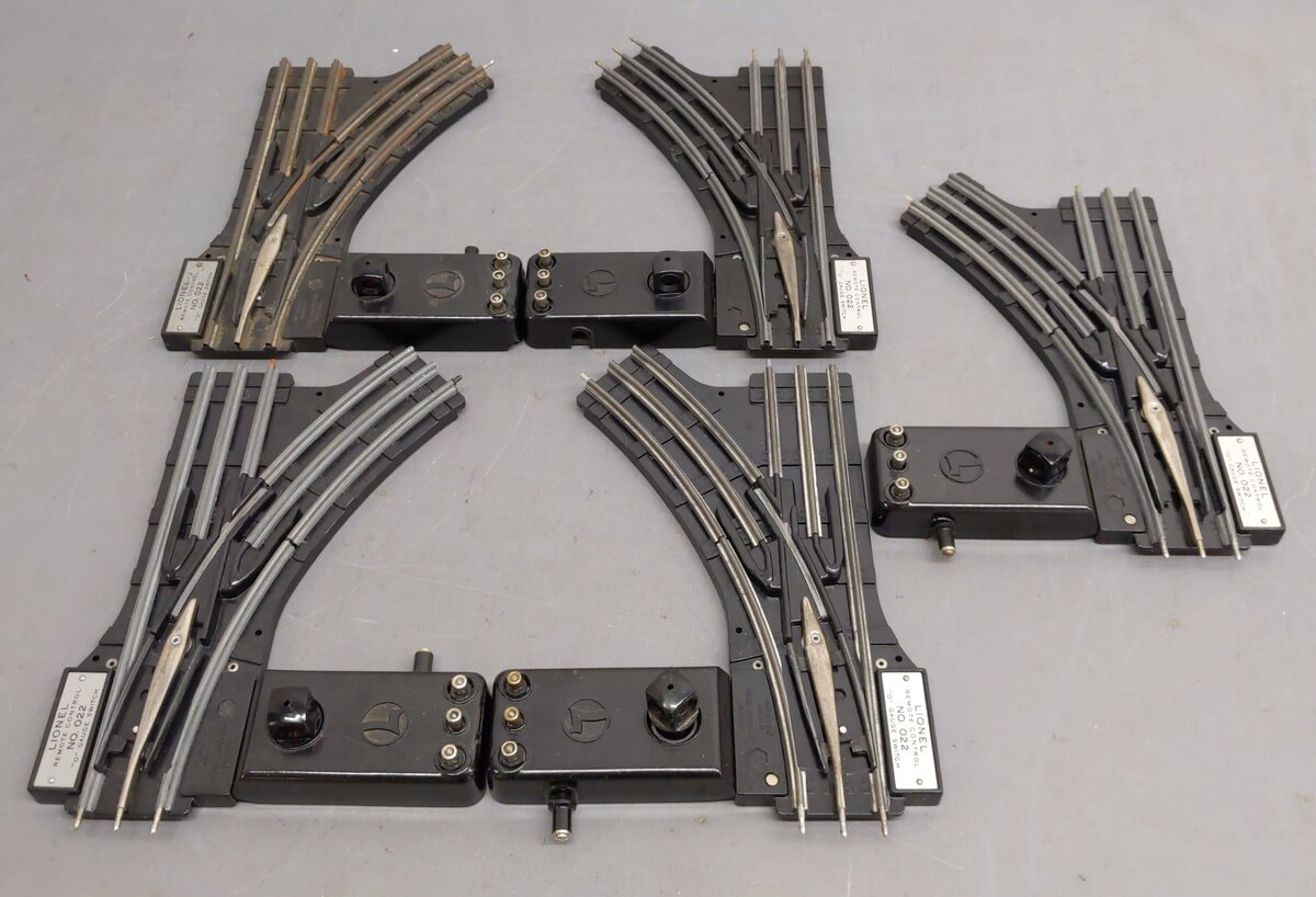 Lionel O22 Vintage O Left-Hand & Right-Hand Electric Remote Switches [5]