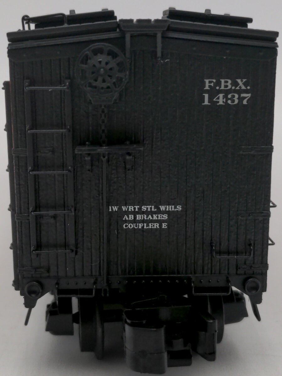 S-Helper 02046 S Gauge Falstaff 4-0' Wooden Billboard Reefer #1437 LN/Box