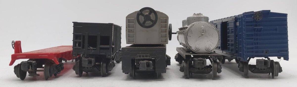 Lionel Vintage O Gauge Freight Cars #6465,6468,22000,6819,2460 [5] VG