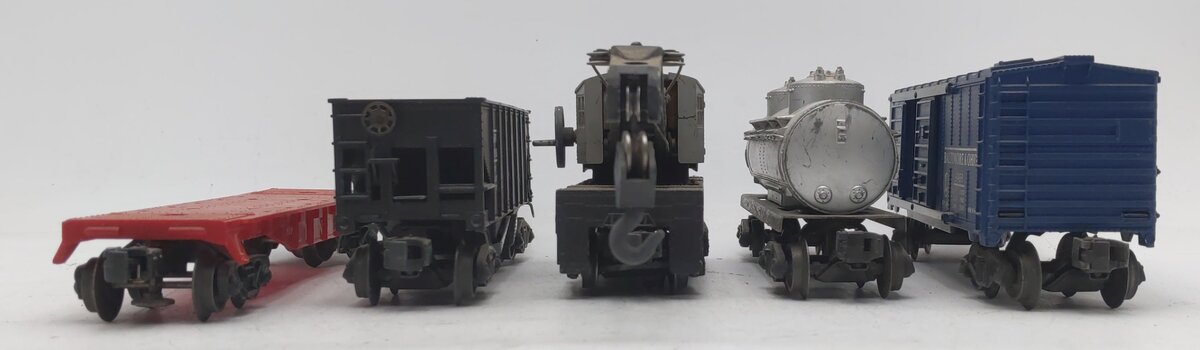Lionel Vintage O Gauge Freight Cars #6465,6468,22000,6819,2460 [5] VG