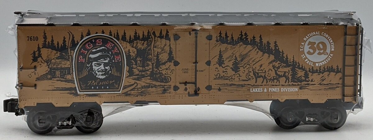 K-Line K7610 O Gauge Pigs Eye Classic Reefer LN/Box