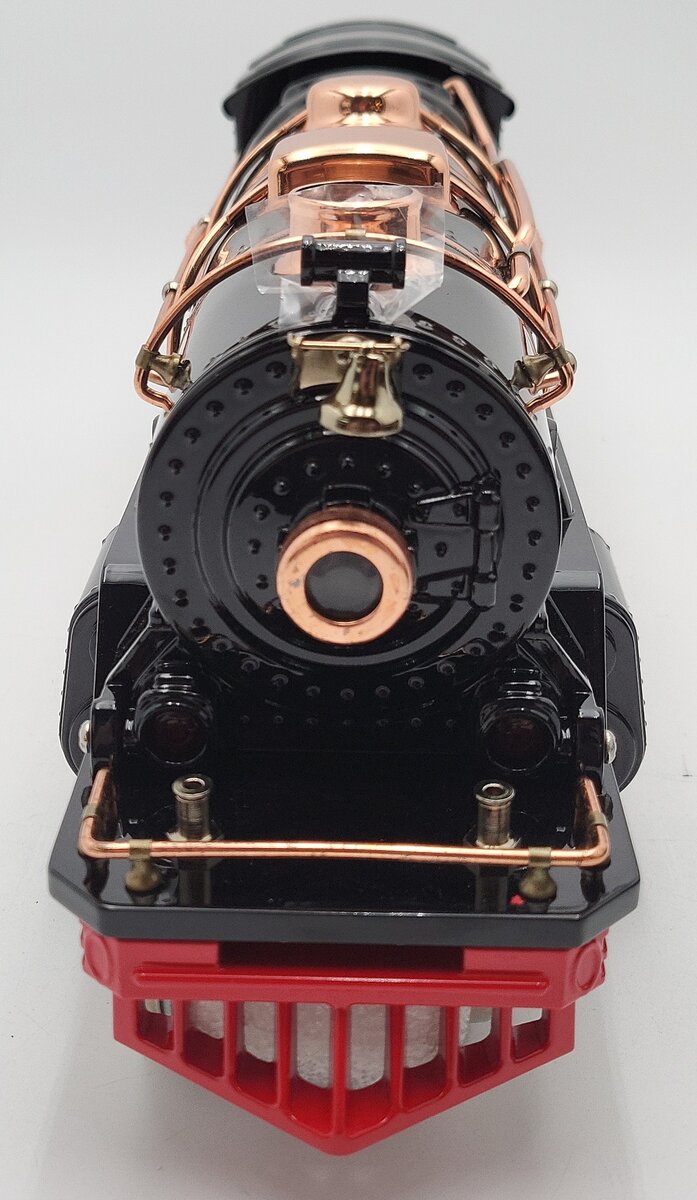 MTH 10-1202-0 400E Tinplate Steam Engine - Traditional (Black w/Brass) LN