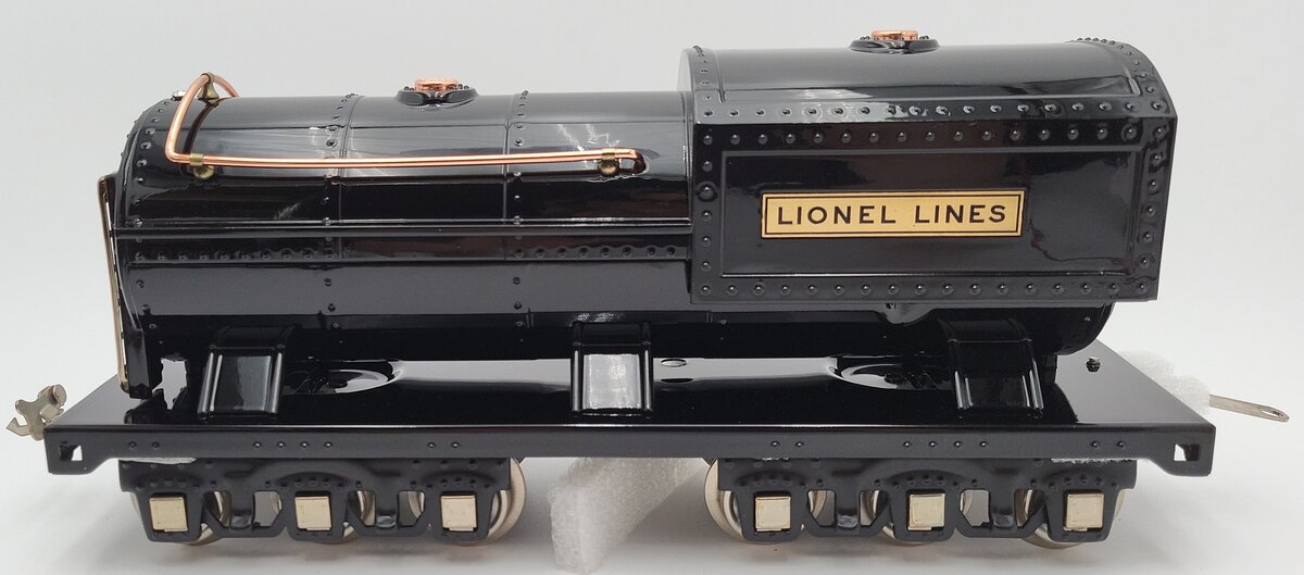 MTH 10-1202-0 400E Tinplate Steam Engine - Traditional (Black w/Brass) LN