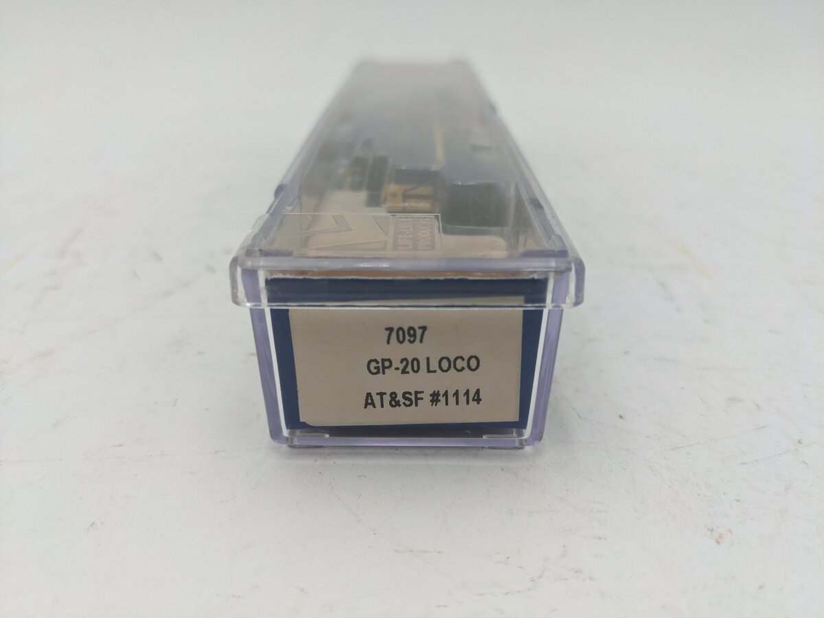Life Like 7097 N Atchison, Topeka & Santa Fe GP-20 Diesel Locomotive LN/Box