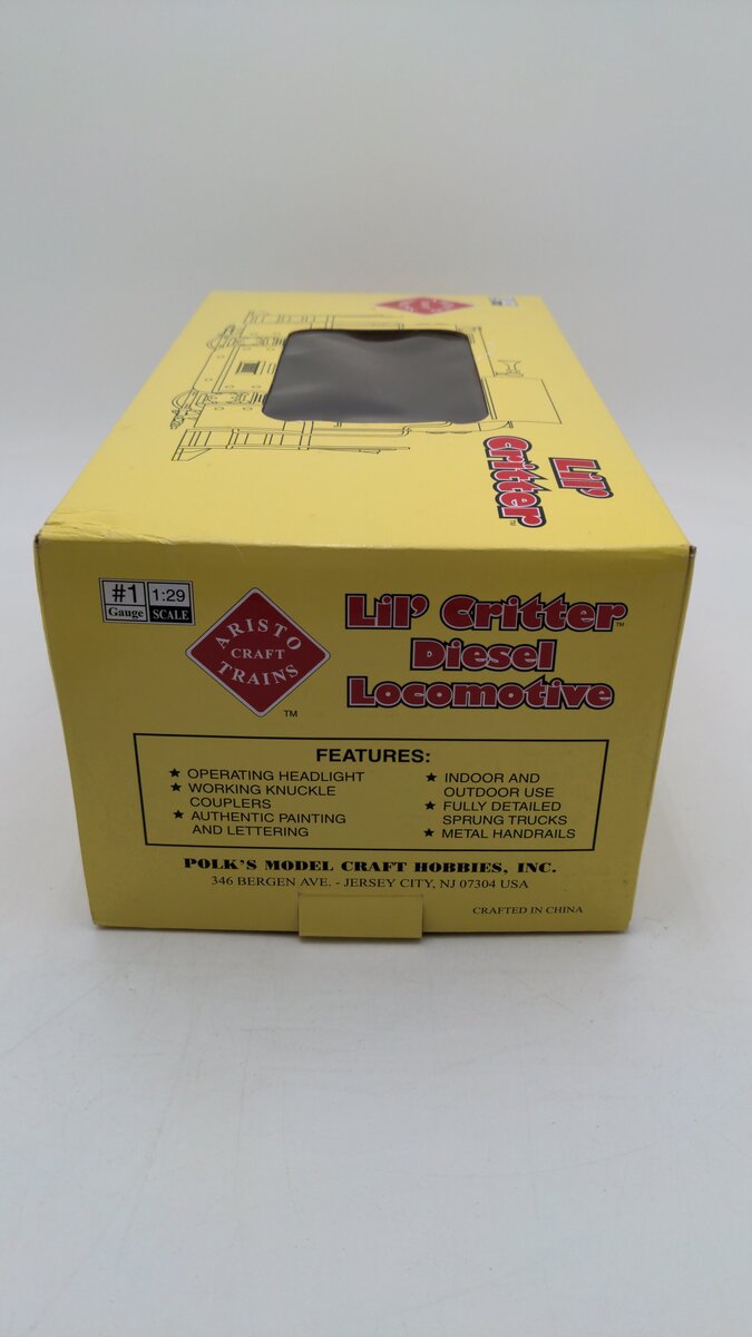 Aristo-Craft 22504 G Scale Southern Pacific Lil' Critter Diesel Locomotive EX/Box