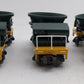 MTH 20-90042 O Chicago & North Western Premier Slag Car Set (Set of 3) EX