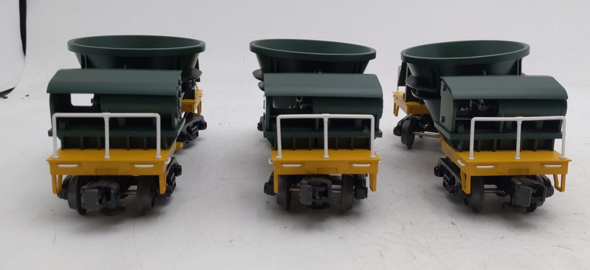 MTH 20-90042 O Chicago & North Western Premier Slag Car Set (Set of 3) EX