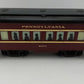 Lionel 6001 G Scale Pennsylvania Interior Lighting Observation Car #1600 EX