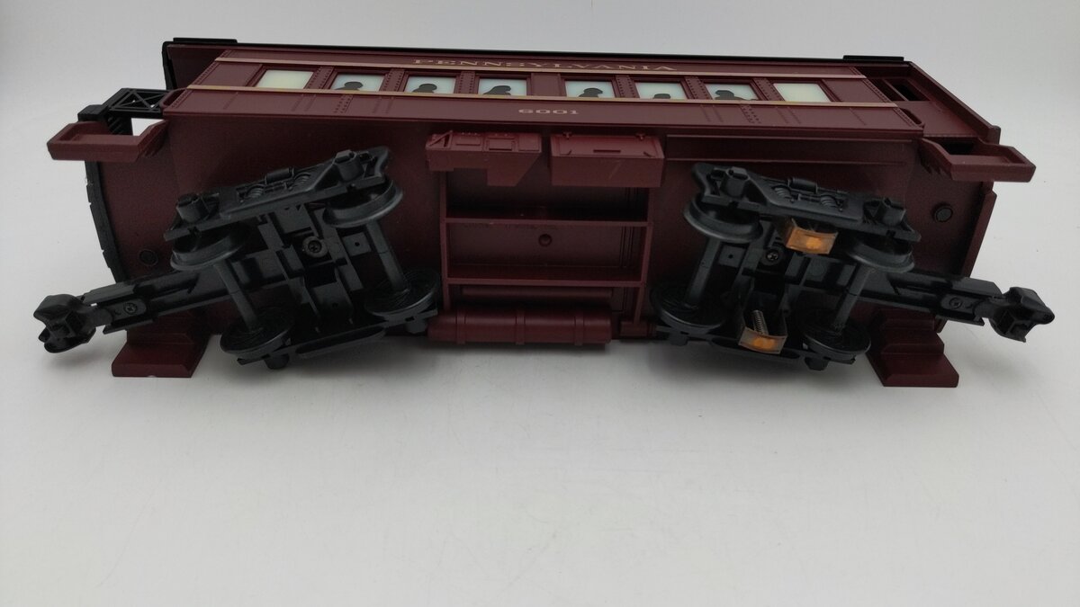 Lionel 6001 G Scale Pennsylvania Interior Lighting Observation Car #1600 EX