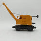 Lionel 3360 Vintage O Gauge Postwar Operating Burro Crane Car VG