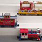 Bachmann 90019 Emmett Kelly Circus G Gauge Steam Train Set EX