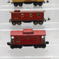 Lionel Vintage O Gauge Tin Plate Freight Cars #1680,2657,1679,1682,1679 [5] VG