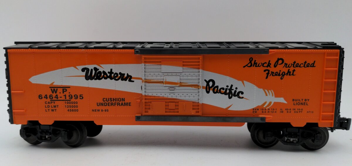 Lionel 6-52057 O Gauge TTOS-1995 Western Pacific Convention 6464 Boxcar EX/Box