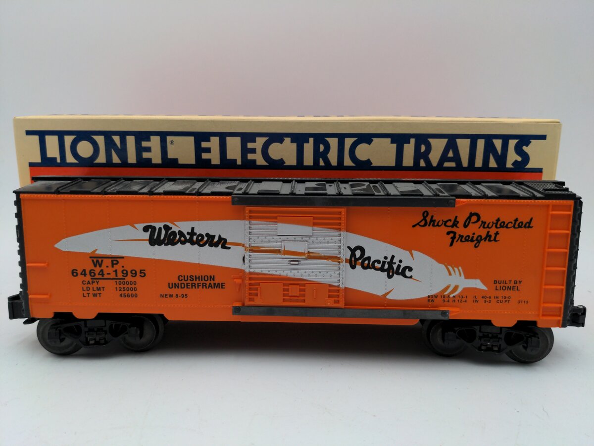 Lionel 6-52057 O Gauge TTOS-1995 Western Pacific Convention 6464 Boxcar EX/Box