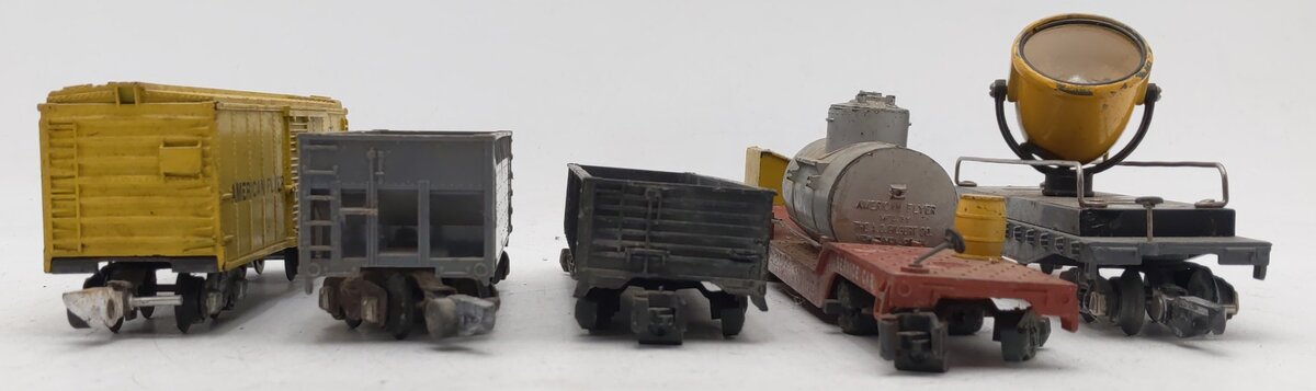 American Flyer Vintage S Gauge Freight Cars #639,920,632,948,42597 [5]