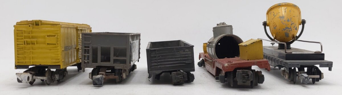 American Flyer Vintage S Gauge Freight Cars #639,920,632,948,42597 [5]