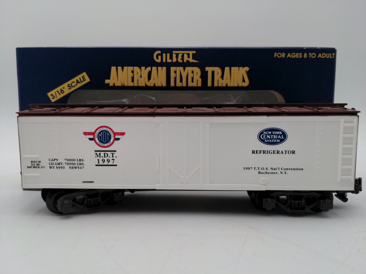 American Flyer 6-48203 S Gauge New York Central Refrigerator Car - 1997 TTOS EX/Box