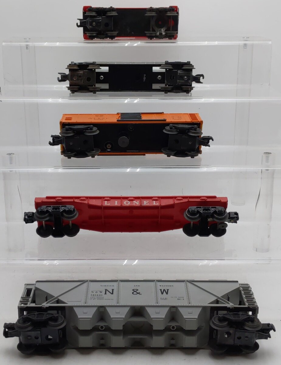 Lionel Vintage O Gauge Custom Freight Cars #546446,6465,6037,63132,6511-2 [5]