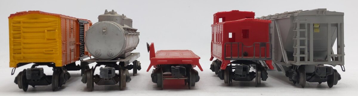 Lionel Vintage O Gauge Custom Freight Cars #546446,6465,6037,63132,6511-2 [5]
