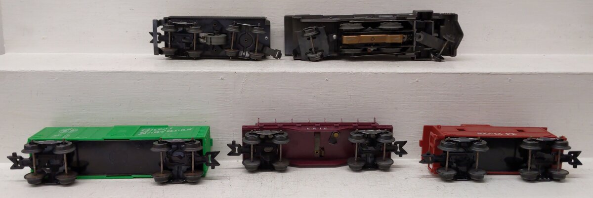 Marx 52850 Vintage O Big Rail Work Train Set EX/Box