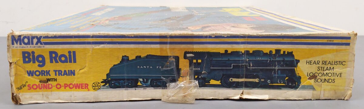 Marx 52850 Vintage O Big Rail Work Train Set EX/Box