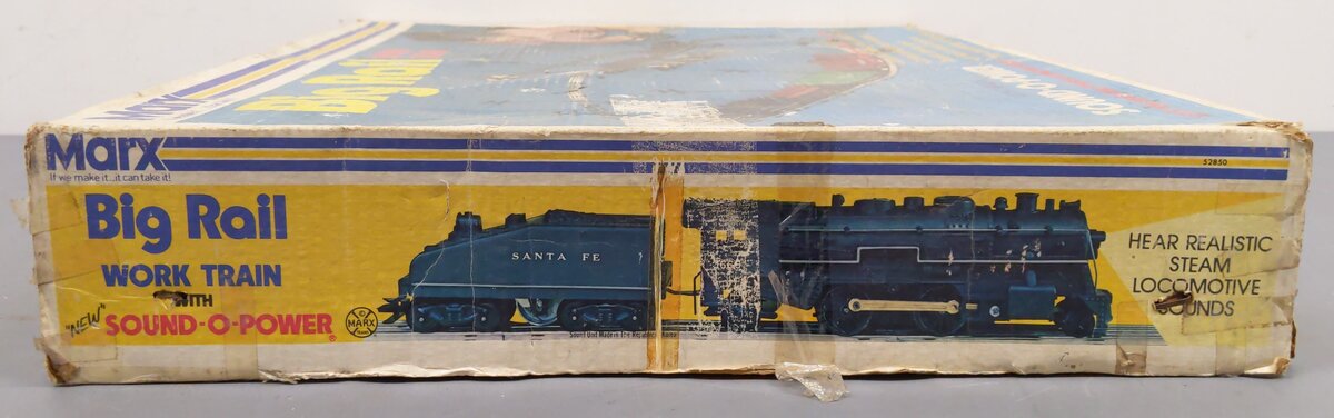 Marx 52850 Vintage O Big Rail Work Train Set EX/Box