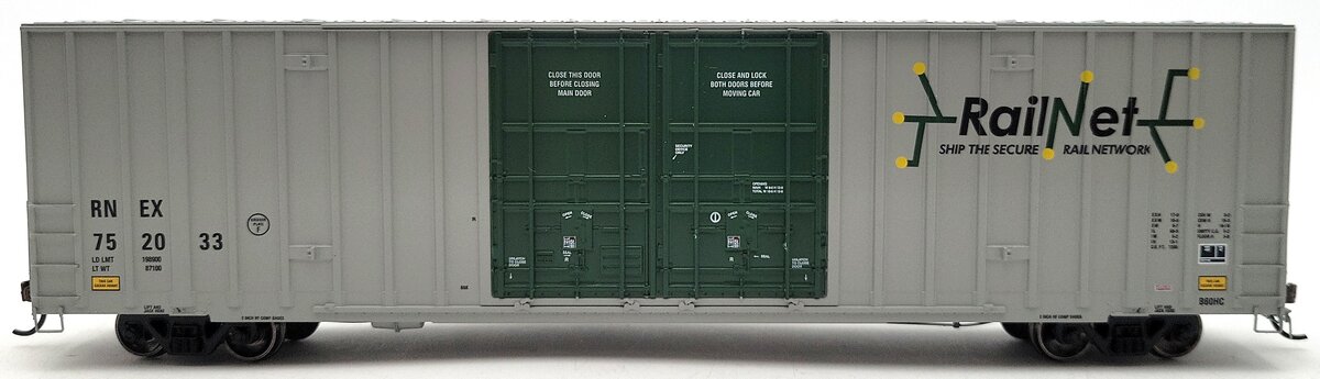 Athearn 75301 HO RNEX RTR 60' Gunderson Boxcar #752033