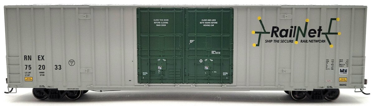 Athearn 75301 HO RNEX RTR 60' Gunderson Boxcar #752033