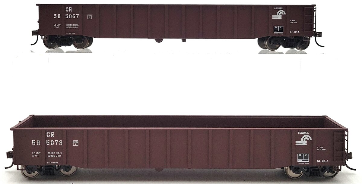 Walthers 932-240256 HO Conrail 53' Thrall Gondola (2-Pack) LN/Box
