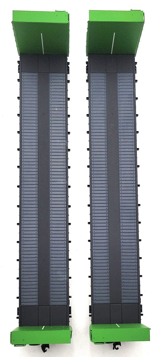 Walthers 932-240052 HO Scale DWC Centerbeam Flat Cars #605237/605374 LN/Box