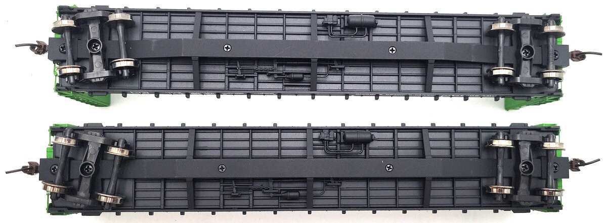Walthers 932-240052 HO Scale DWC Centerbeam Flat Cars #605237/605374 LN/Box