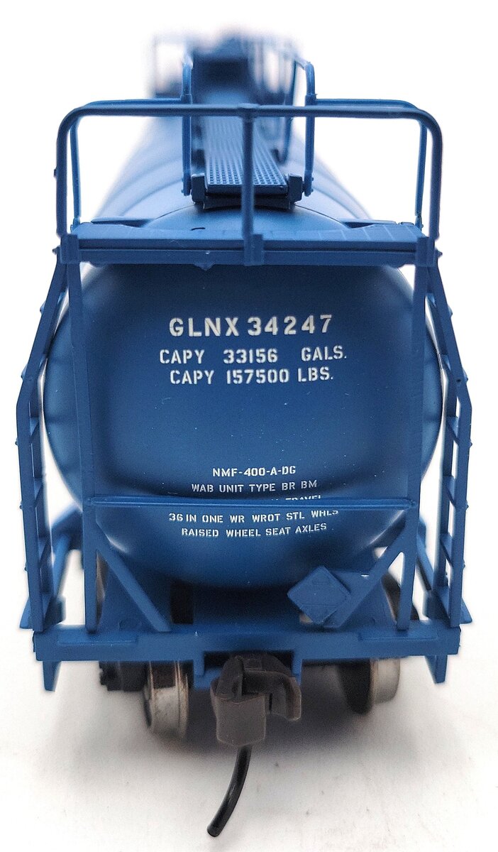 Atlas 1736-1 HO GLNX 33,000 Gallon Tank Car #34247 LN/Box