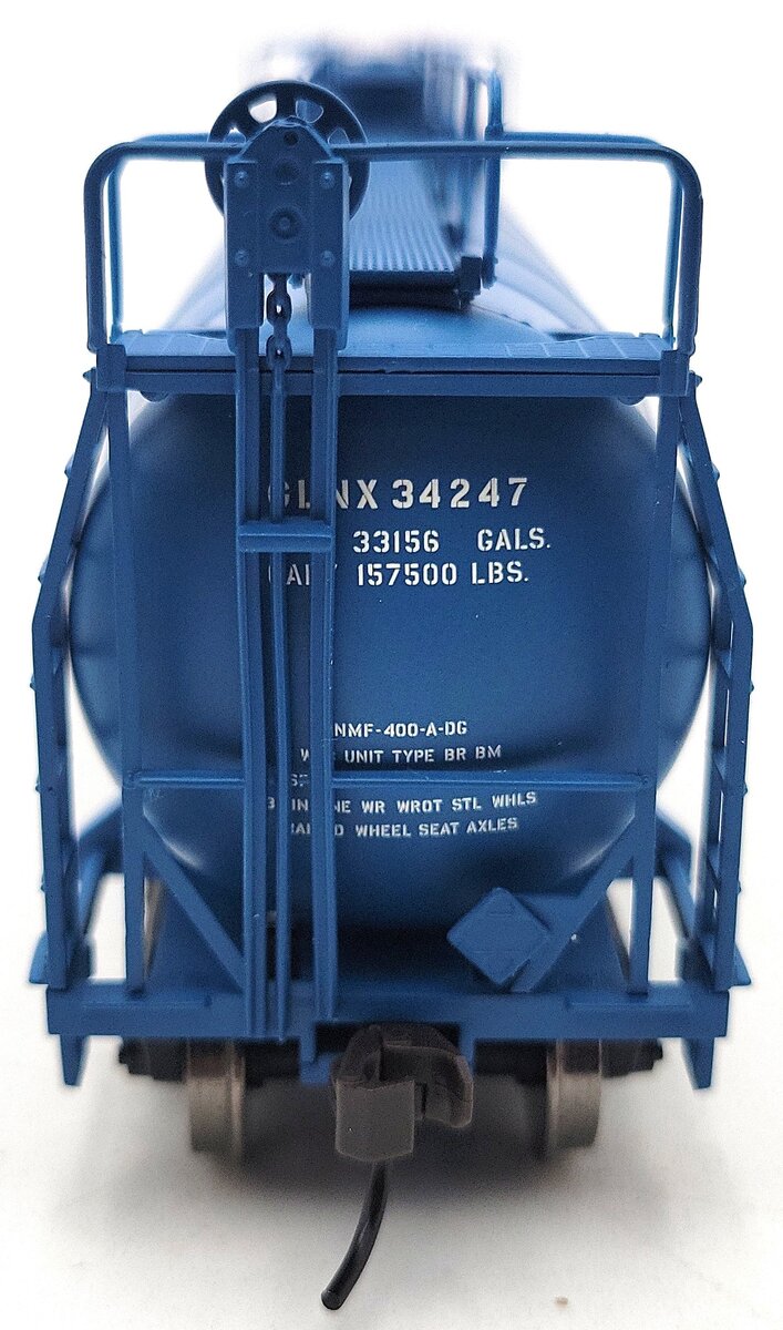 Atlas 1736-1 HO GLNX 33,000 Gallon Tank Car #34247 LN/Box