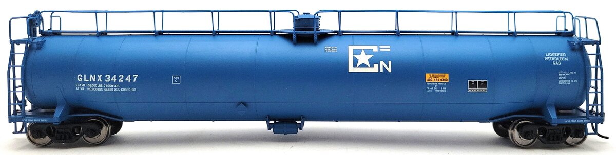 Atlas 1736-1 HO GLNX 33,000 Gallon Tank Car #34247 LN/Box