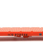 Athearn ATH90547 HO Scale Illinois Central Gulf 60' Bulkhead Flatcar #978546 LN/Box